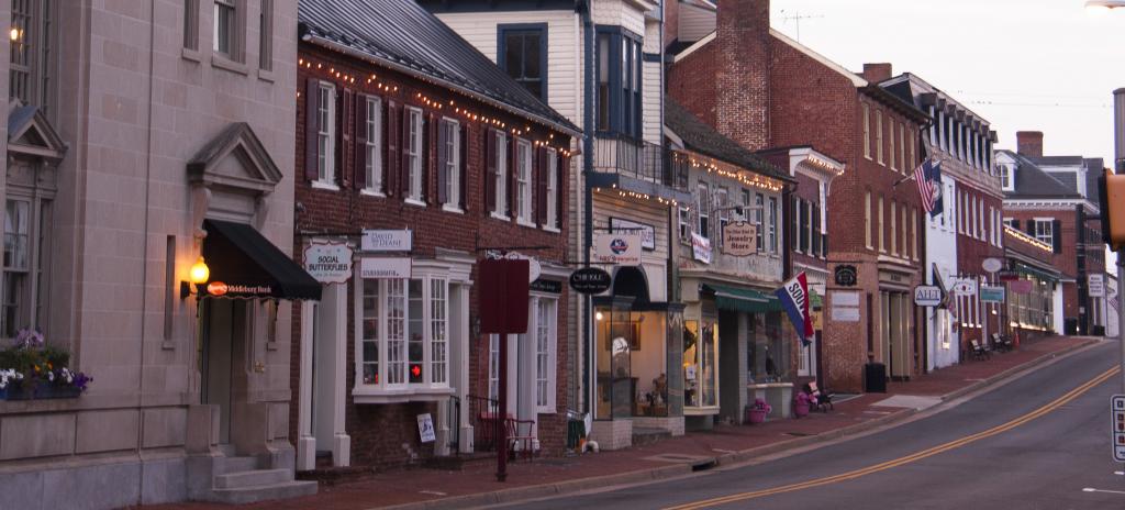 downtown Leesburg, Virginia